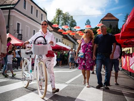 S soncem obsijan drugi festivalski dan 50. Dnevov narodnih noš in oblačilne dediščine v Kamniku (12)